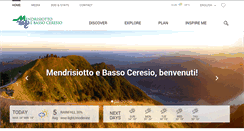 Desktop Screenshot of mendrisiottoturismo.ch
